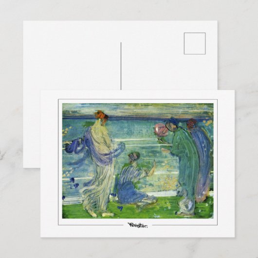 James McNeill Whistler #409 - Fine Art Briefkaart (Voorkant / Achterkant)