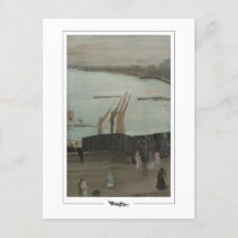 James McNeill Whistler #441-2 - Fine Art Postca...