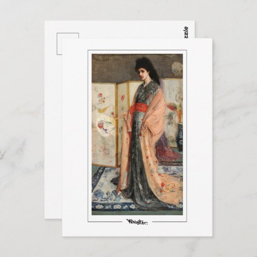 James McNeill Whistler #5-2 - Kunstkaart Briefkaart (Voorkant / Achterkant)