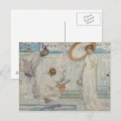 James McNeill Whistler - De witte symfonie Briefkaart (Voorkant / Achterkant)