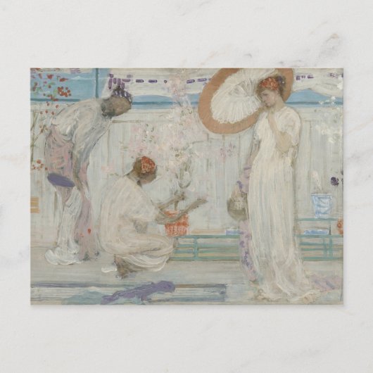 James McNeill Whistler - De witte symfonie Briefkaart (Voorkant)