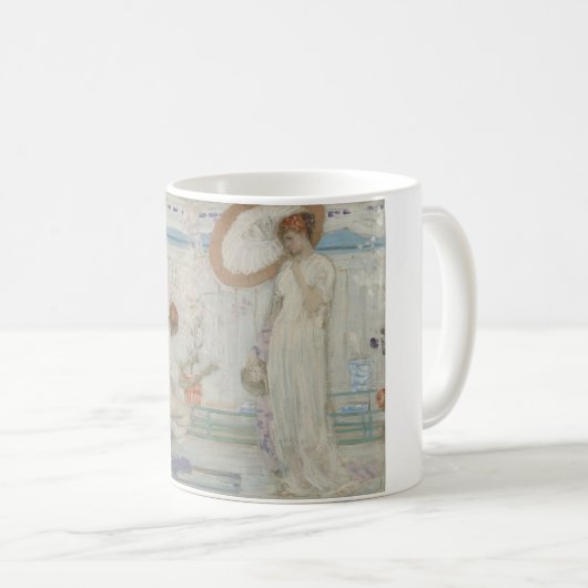 James McNeill Whistler - De witte symfonie Koffiemok (Voorkant rechts)