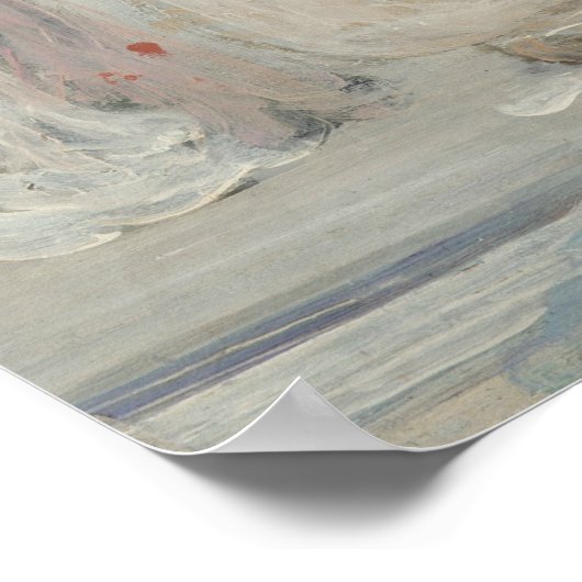 James McNeill Whistler - De witte symfonie Poster (Hoek)