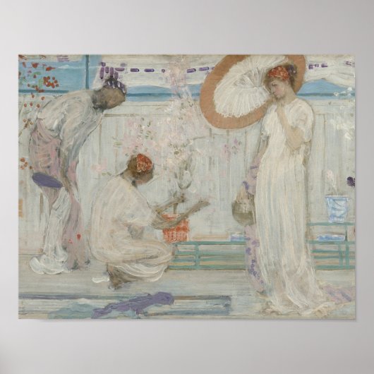 James McNeill Whistler - De witte symfonie Poster (Voorkant)