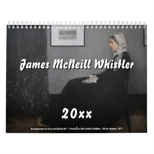 James McNeill Whistler Kalender (Hoes)