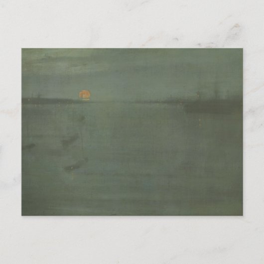 James McNeill Whistler - Nocturne - Blue en Gold Briefkaart (Voorkant)