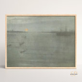 James McNeill Whistler Nocturne Blue en Gold Poster