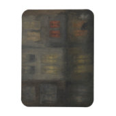 James McNeill Whistler - Nocturne - zwart en rood Magneet (Verticaal)