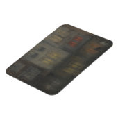 James McNeill Whistler - Nocturne - zwart en rood Magneet (Linkerzijde)