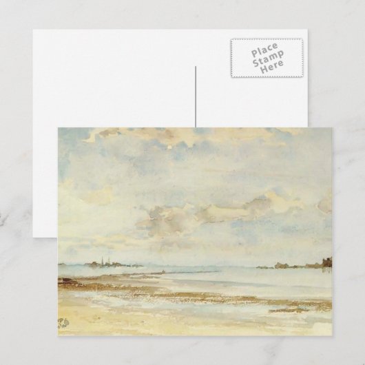 James McNeill Whistler: Nota in Blauw en Opal Briefkaart (Voorkant / Achterkant)