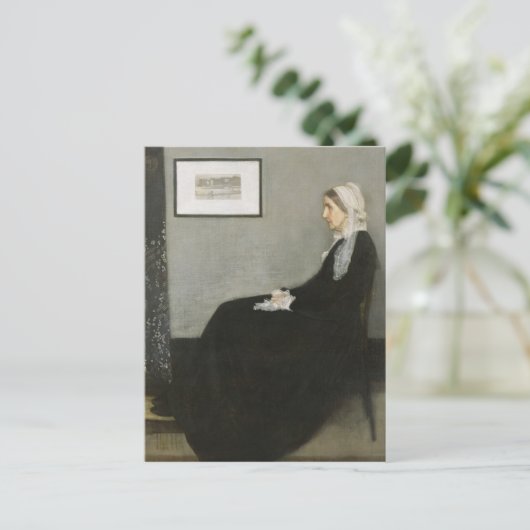 James McNeill Whistler Portret Whistler's Moeder Briefkaart (Staand voorkant)