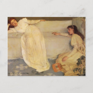 James McNeill Whistler- Symphony in White, nr. 3 Briefkaart