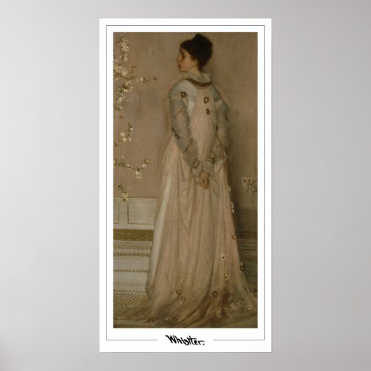 James McNeill Whistler Zedign Art Poster #195-2 (Voorkant)