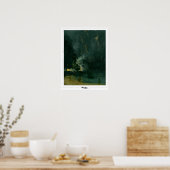 James McNeill Whistler Zedign Art Poster #206-2 (Keuken)