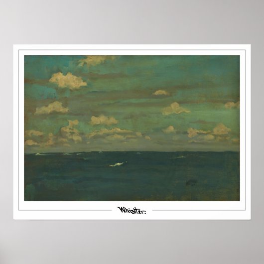 James McNeill Whistler Zedign Art Poster #256-2 (Voorkant)