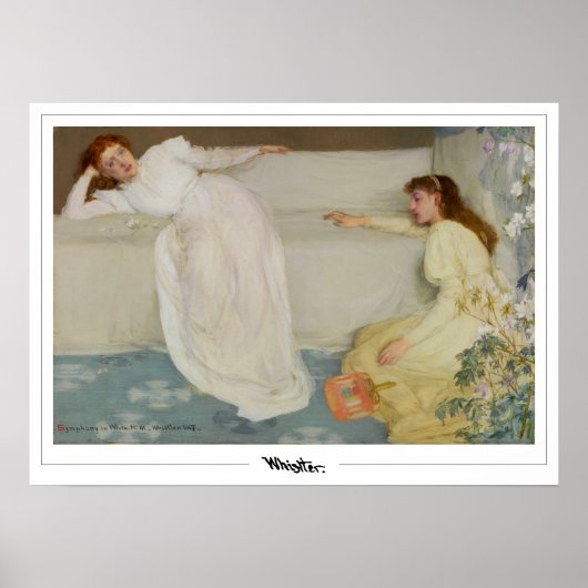 James McNeill Whistler Zedign Art Poster #262-2 (Voorkant)