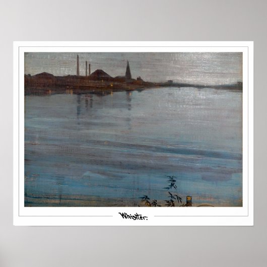 James McNeill Whistler Zedign Art Poster #267 (Voorkant)