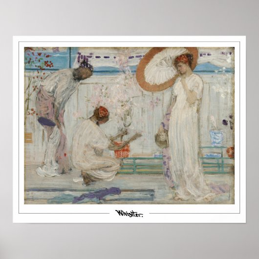 James McNeill Whistler Zedign Art Poster #280 (Voorkant)