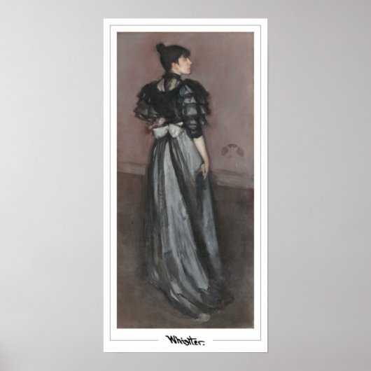 James McNeill Whistler Zedign Art Poster #281-2 (Voorkant)