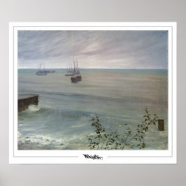James McNeill Whistler Zedign Art Poster #299-2