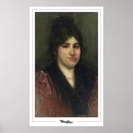 James McNeill Whistler Zedign Art Poster #2-2 (Voorkant)