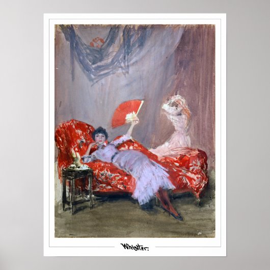 James McNeill Whistler Zedign Art Poster #3 (Voorkant)
