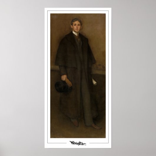 James McNeill Whistler Zedign Art Poster #311-2 (Voorkant)