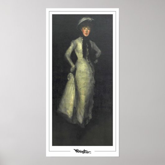 James McNeill Whistler Zedign Art Poster #330-2 (Voorkant)