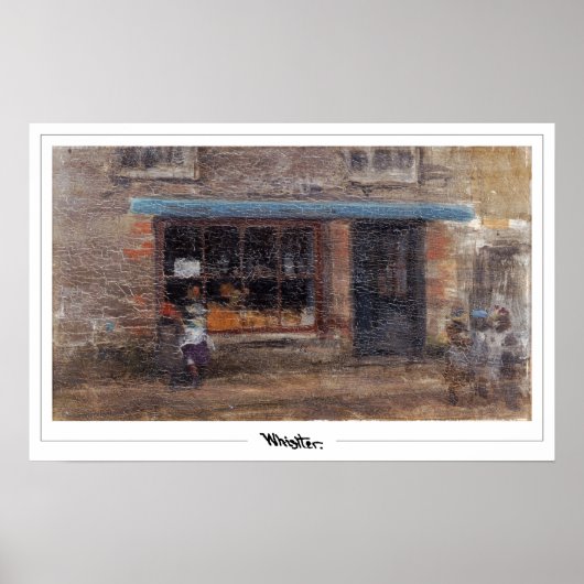 James McNeill Whistler Zedign Art Poster #403 (Voorkant)