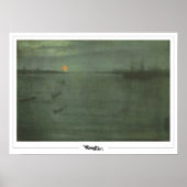 James McNeill Whistler Zedign Art Poster #404-2 (Voorkant)