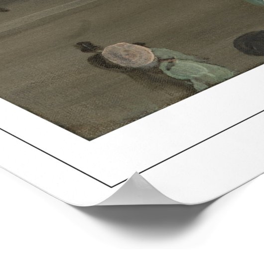 James McNeill Whistler Zedign Art Poster #441-2 (Hoek)