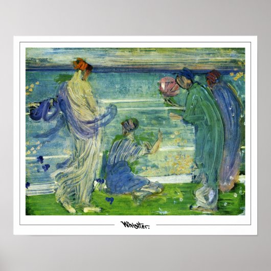 James McNeill Whistler Zedign Kunst Poster #409 (Voorkant)