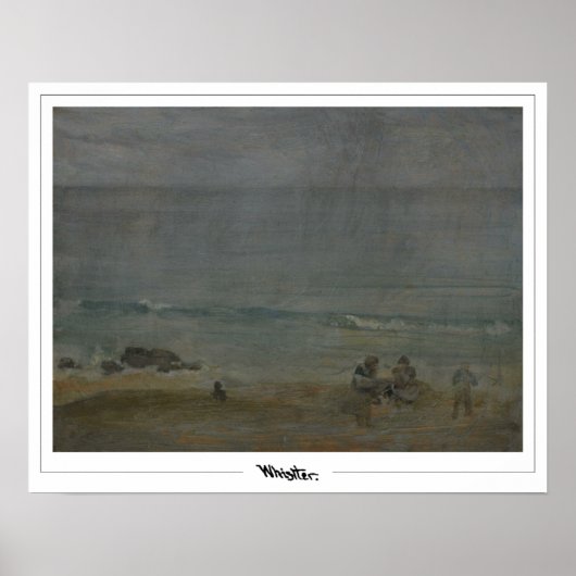 James McNeill Whistler Zedign Kunstposter #237-2 Poster (Voorkant)
