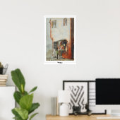 James McNeill Whistler Zedign Kunstposter #4-2 Poster (Thuiskantoor)