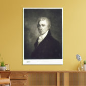 James Monroe, 5e President van de Verenigde Staten Canvas Afdruk (Insitu (Woonkamer))