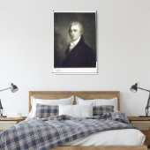 James Monroe, 5e President van de Verenigde Staten Canvas Afdruk (Insitu (Slaapkamer))