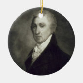 James Monroe, 5e President van de Verenigde Staten Keramisch Ornament (Voorkant)