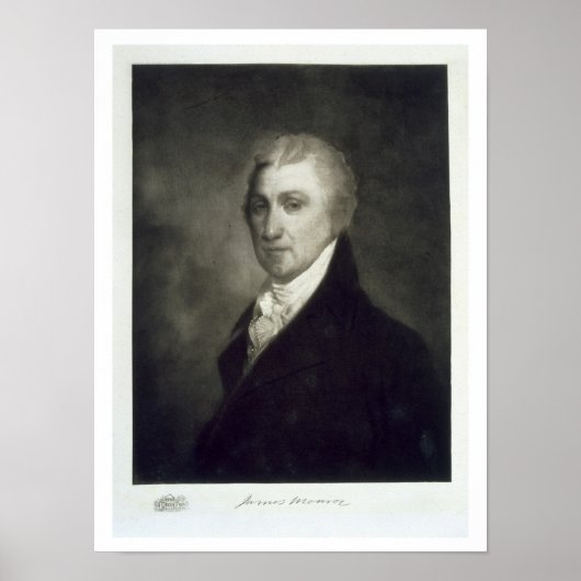 James Monroe, 5e President van de Verenigde Staten Poster (Voorkant)