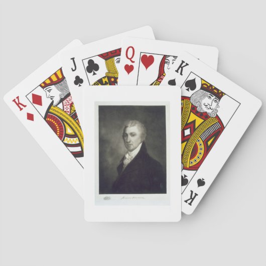 James Monroe, 5e President van de Verenigde Staten Speelkaarten (Achterkant)