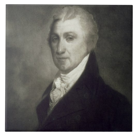 James Monroe, 5e President van de Verenigde Staten Tegeltje (Voorkant)