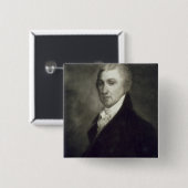 James Monroe, 5e President van de Verenigde Staten Vierkante Button 5,1 Cm (Voorkant /achterkant)