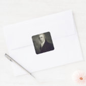 James Monroe, 5e President van de Verenigde Staten Vierkante Sticker (Envelop)