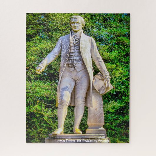 James Monroe 5th President of America. Legpuzzel (Verticaal)