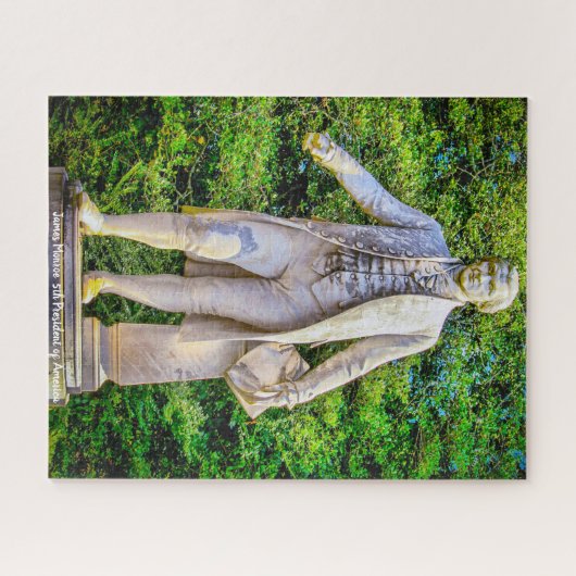 James Monroe 5th President of America. Legpuzzel (Horizontaal)