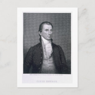 James Monroe, gegraveerd door Asher Brown Durand ( Briefkaart