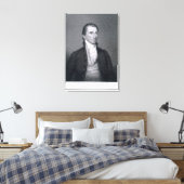 James Monroe, gegraveerd door Asher Brown Durand ( Canvas Afdruk (Insitu (Slaapkamer))