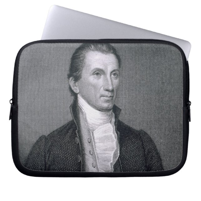 James Monroe, gegraveerd door Asher Brown Durand ( Laptop Sleeve (Voorkant)