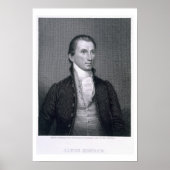 James Monroe, gegraveerd door Asher Brown Durand ( Poster (Voorkant)