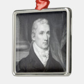James Monroe, gegraveerd door Thomas Gimĭ Metalen Ornament (Links)