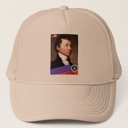James Monroe-honkaarten Trucker Pet (Voorkant)